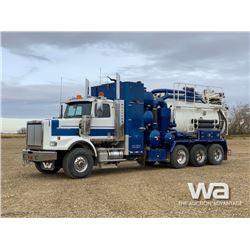 2015 WESTERN STAR 4900SA TRI-DRIVE HYDRO VAC TRUCK