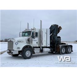 2007 KENWORTH T800 T/A BOOM TRUCK