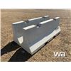 Image 2 : (2) LITEBUILT 8 FT. CONCRETE BARRIER