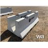 Image 2 : (2) LITEBUILT 8 FT. CONCRETE BARRIER