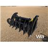 Image 1 : (UNUSED) SKID STEER 74" HD HYD. LOG GRAPPLE