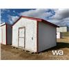 Image 1 : 14 X 14 FT. PORTABLE WOOD BUILDING