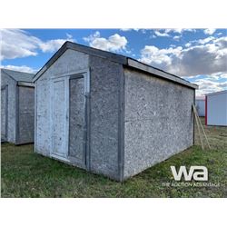 12 X 16 FT. PORTABLE WOOD BUILDING