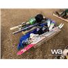 Image 2 : (3) SKIS W/ BOOTS, (2) HELMENTS