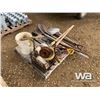 Image 1 : QTY OF HAND TOOLS, STRAPS, CHAIN