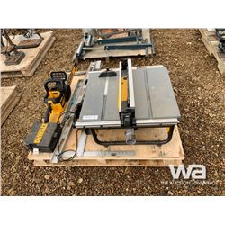 DEWALT 10" TABLE SAW