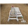 Image 2 : (2) ALUMINUM 8 & 10 FT. STEP LADDERS