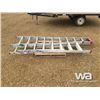 Image 3 : (2) ALUMINUM 8 & 10 FT. STEP LADDERS