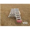 Image 4 : (2) ALUMINUM 8 & 10 FT. STEP LADDERS
