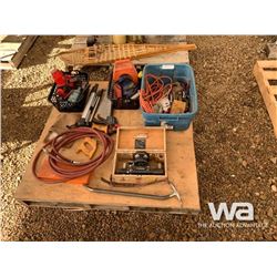 WRENCHES, AIR HOSE, SAWS