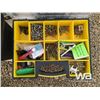 Image 7 : (2) ROLLS 14/2 WIRING, 12V BATTERY CHARGER, TOOLS
