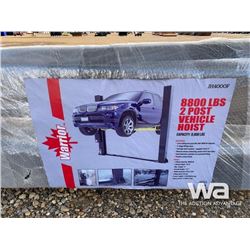 (UNUSED) WARRIOR 2 POST 8,800 LBS CAR HOIST