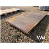 Image 2 : (UNUSED) (5) 5/16 4 X 8 FT. STEEL PLATE SHEETS