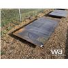 Image 1 : (UNUSED) (5) 5/16 4 X 8 FT. STEEL PLATE SHEETS