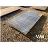 Image 2 : (UNUSED) (5) 5/16 4 X 8 FT. STEEL PLATE SHEETS