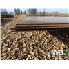 Image 3 : (UNUSED) (5) 5/16 4 X 8 FT. STEEL PLATE SHEETS
