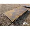 Image 2 : (UNUSED) (5) 5/16 4 X 8 FT. STEEL PLATE SHEETS