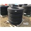 Image 1 : (UNUSED) (4) GRIZZLY 11R22.5 TRUCK DRIVE TIRES