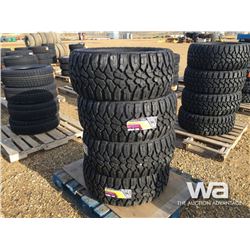 (UNUSED) (4) GRIZZLY MUD 33X12.5R22 TIRES