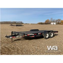 2015 RAINBOW T/A CAR HAULER TRAILER