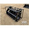 Image 1 : (UNUSED) SKID STEER 72" ROOT RAKE GRAPPLE