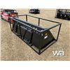 Image 3 : (UNUSED) TMG SKID STEER 84" SNOW BUCKET