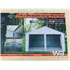 Image 1 : (UNUSED) TMG 21 X 19 FT. DOUBLE GARAGE METAL SHED