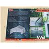Image 2 : (UNUSED) TMG 21 X 19 FT. DOUBLE GARAGE METAL SHED
