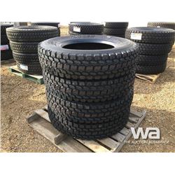 (UNUSED) (4) KAPSEN HS207 11R24.5 DRIVE TIRES