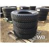 Image 1 : (UNUSED) (4) KAPSEN HS207 11R24.5 DRIVE TIRES