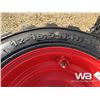 Image 2 : (4) GRIZZLY SKID STEER 12-16.5 TIRES & RIMS