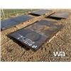 Image 1 : (UNUSED) (5) 5/16 4 X 8 FT. STEEL PLATE SHEETS