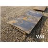 Image 2 : (UNUSED) (5) 5/16 4 X 8 FT. STEEL PLATE SHEETS