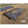 Image 1 : (UNUSED) (5) 5/16 4 X 8 FT. STEEL PLATE SHEETS