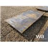 Image 2 : (UNUSED) (5) 5/16 4 X 8 FT. STEEL PLATE SHEETS