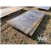 Image 2 : (UNUSED) (5) 5/16 4 X 8 FT. STEEL PLATE SHEETS