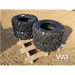 (UNUSED) (4) MASSFX 25X10-12 TIRES