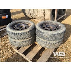 (4) HANKOOK P215/65R17 TIRES & RIMS