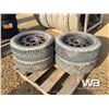 Image 1 : (4) HANKOOK P215/65R17 TIRES & RIMS