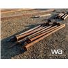Image 1 : (6) 4" X 15 FT. HELICAL SCREW PILES