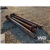 Image 2 : (4) 6" X 10 FT. HELICAL SCREW PILES