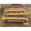 Image 1 : (3) CATERPILLAR DOZER BLADE GPS MASTS