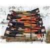 Image 1 : (8) SHOVELS, (3) SLEDGE HAMMERS, (4) AXES