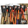 Image 2 : (8) SHOVELS, (3) SLEDGE HAMMERS, (4) AXES