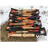 Image 1 : (8) SHOVELS, (3) SLEDGE HAMMERS, (4) AXES
