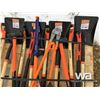 Image 2 : (8) SHOVELS, (3) SLEDGE HAMMERS, (4) AXES