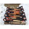 Image 1 : (8) SHOVELS, (3) SLEDGE HAMMERS, (4) AXES