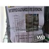 Image 3 : (4) ROLLS OF 4 X 330 FT. GALVANIZED FIELD FENCE