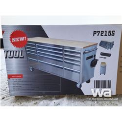 SIEBEL 72" 15 DRAWER ROLLING TOOL BENCH