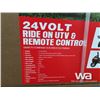 Image 2 : 24 VOLT RIDE ON UTV & REMOTE CONTROL